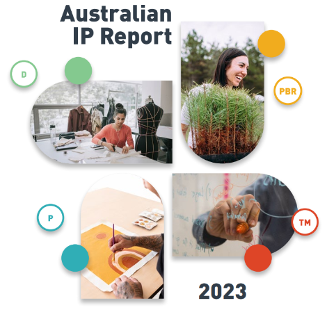 Australian IP Report visual representation.